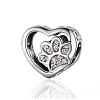 925 Sterling Silver Euorpean Beads STER-FF0013-01-1