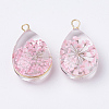 Glass Pendants GLAA-Q070-005E-1