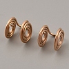 Stainless Steel Cuff Earrings EJEW-WH0012-130RG-1