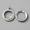 Alloy Crystal Rhinestone Locket Pendants LS-FIND-WH0061-50A-P-3