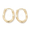 Brass Twist Hoop Earrings EJEW-Q014-02G-2