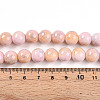 Baking Paint Glass Beads Strands DGLA-N003-10mm-C01-5