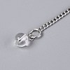 Natural Quartz Crystal Dowsing Pendulum Pendants AJEW-N005-01H-3