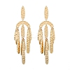 Zinc Alloy Oval Chandelier Earrings EJEW-Z107-03G-01-4
