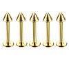 304 Stainless Steel Cone Internally Threaded Labrets for Women Men WG9B6EB-10-1