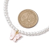 Alloy Acrylic Butterfly Pendants Necklaces NJEW-JN04782-01-3