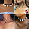 Natural Cowrie Shell Beads BSHE-CJ0002-01-8