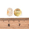 Electroplate Glass Beads EGLA-U003-01A-HP04-3