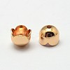 Flower Grade AAA Brass Bead Caps LS-KK-O093-16-NR-1