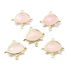 Natural Rose Quartz Links CE-L022-B07-1