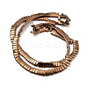 Electroplated Non-magnetic Synthetic Hematite Beads Strands G-G089-A02-11-2