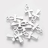 Non-Tarnish 201 Stainless Steel Pendants LS-STAS-S105-T425-1