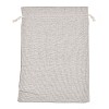 Cotton Cloth Packing Pouches Drawstring Bags ABAG-R011-25X35-01-1