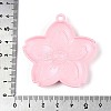 Spray Painted Alloy Big Pendants PALLOY-T092-81F-3