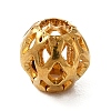 Brass Hollow Beads KK-WH0050-16A-G-1