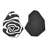 Opaque Acrylic Pendants X-SACR-L003-06-2