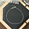 Rack Plating Brass Box Chain Adjustable Slider Bracelets Making for Women BJEW-G735-10S-3