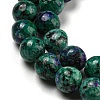 Natural Larvikite Beads Strands G-E443-A39-3