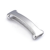 Non-Tarnish 304 Stainless Steel Slide Charms/Slider Beads STAS-L243-004P-1