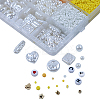 DIY 24 Style Acrylic & ABS Beads Jewelry Making Finding Kit DIY-NB0012-02I-2