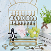 40Pcs Round Ring Iron Hook Hangers Curtain FIND-SP0003-46B-AB-3