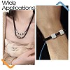 304 Stainless Steel European Beads FIND-CJC0437-013P-7