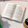 12Pcs 12 Colors PU Leather Diamond Shape Bookmarks AJEW-CL0001-22-6