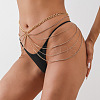 Alloy Crystal Rhinestone Tassel Multi-Layered Waist Chains for Women FS-WG9E8DF-01-4