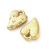 304 Stainless Steel Charms STAS-V003-05G-07-2