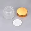 Frosted Glass Cosmetics Cream Jar AJEW-WH0096-14-2