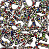 Cloth Iron On Alphabet Patches X-FIND-TAC0002-03-5