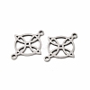 Tarnish Resistant 201 Stainless Steel Connector Charms STAS-K251-087P-2