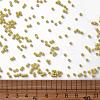 DIY Craft Beads 12/0 Opaque Colors Lustered Round Glass Seed Beads X-SEED-A012-2mm-122-3