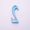 Plastic & PVC Number Sign Labels KY-WH0023-A02-03-2