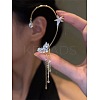 Fashionable Tassel Brass Cuff Earrings WGDF8A9-07-1