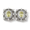 Brass Micro Pave Cubic Zirconia Beads KK-G491-36P-03-1
