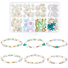 DIY Imitation Pearl Stretch Bracelet Making Kit DIY-SC0025-03-1