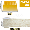 1 Roll Non-woven Fabrics Imitation Wood Grain Adhesive Tape DIY-GF0008-77C-2