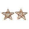 Star Shape Rattan Vine Wreath Garland Decoration DIY-B022-03C-3