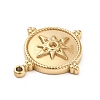 Ion Plating(IP) 304 Stainless Steel Pendant Rhinestone Settings STAS-G295-50G-3