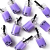 Glass Bottle Pendants X-CRES-N017-03E-4