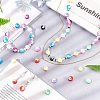 Handmade Polymer Clay Beads Strand CLAY-NB0001-34-3