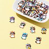 40Pcs 8 Colors Zinc Alloy Pendants FIND-CJ0001-73-5