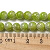 Dyed Natural White Jade Beads Strands G-F764-01A-5