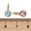 304 Stainless Steel Birthstone Charms STAS-Z143-03G-5