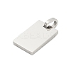 304 Stainless Steel Stamping Blank Tag Pendants STAS-Z126-03P-01-2