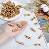 80Pcs Wood Spirit Clips AJEW-ME0001-55-4