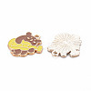 Alloy Enamel Pendants ENAM-N054-65D-NR-3