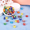 Glow In The Dark Handmade Luminous Style Lampwork Large Hole European Beads LPDL-BT0001-01-5