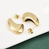 304 Stainless Steel Teardrop Stud Earrings EJEW-D335-01G-2